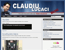 Tablet Screenshot of claudiulucaci.ro